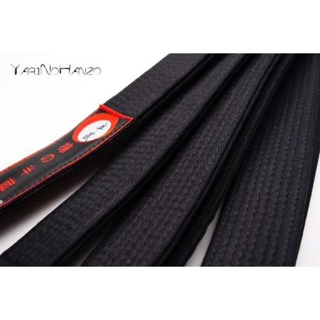 CINTURÓN NEGRO PARA KARATE Y JUDO | KARATE / JUDO OBI NEGRO 2
