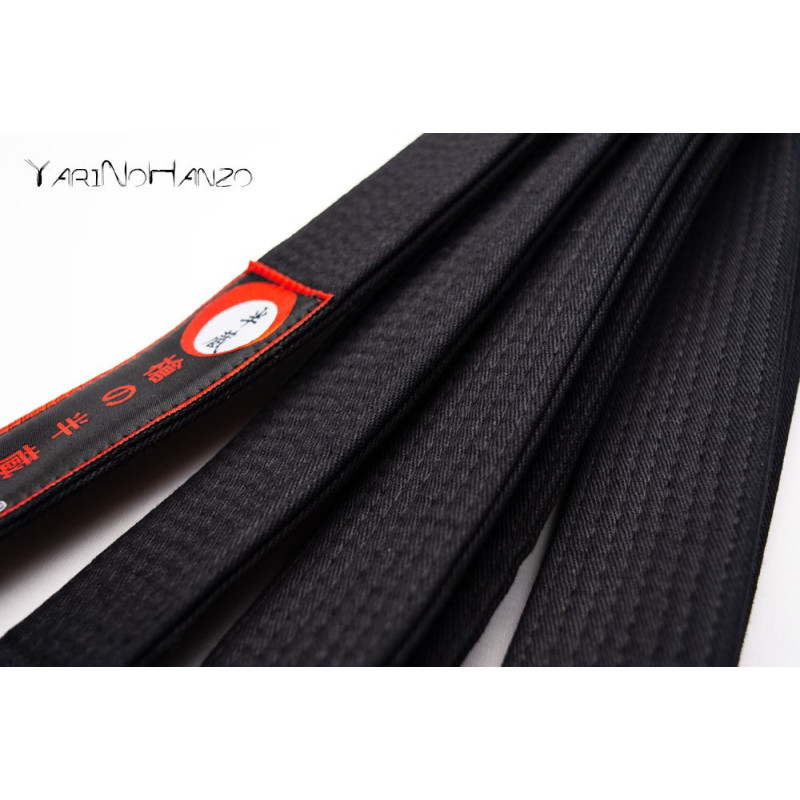 CINTURÓN NEGRO PARA KARATE Y JUDO | KARATE / JUDO OBI NEGRO