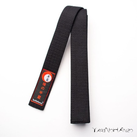 CINTURÓN NEGRO DELUXE | KARATE / JUDO OBI NEGRO