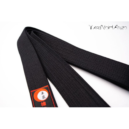 CINTURÓN NEGRO DELUXE | KARATE / JUDO OBI NEGRO