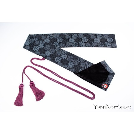Katana Bukuro Kamon (Fondo Oscuro) | Bolsa para Katana e Nihonto