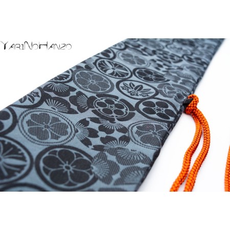 Wakizashi Bukuro Kamon (Fondo Claro) | Bolsa para Wakizashi