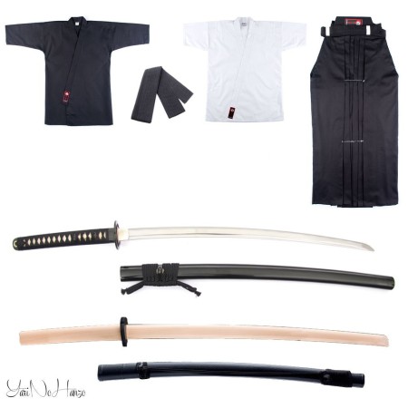 Set Completo de Iaido Yarinohanzo – Iaido Gi, Hakama, Bokken y Iaito