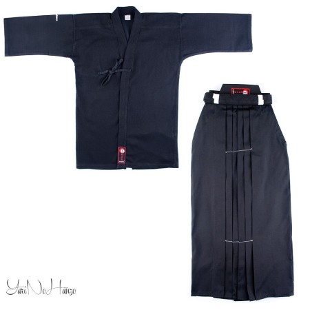 Set de Uniforme de Kendo Yarinohanzo – Kendo Gi Negro y Hakama