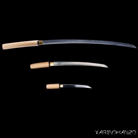 Compra Shirasaya Mifuri Shinken | Set de Katana, Wakizashi y Tanto con Soporte