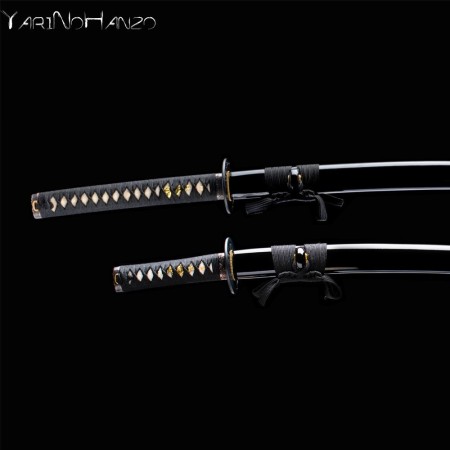 Compra Asakura Daisho Basic Shinken | Katana y Wakizashi Afilados en Negro