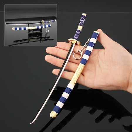 KIHORUDA NIDAI KITETSU | Llavero Mini-Katana