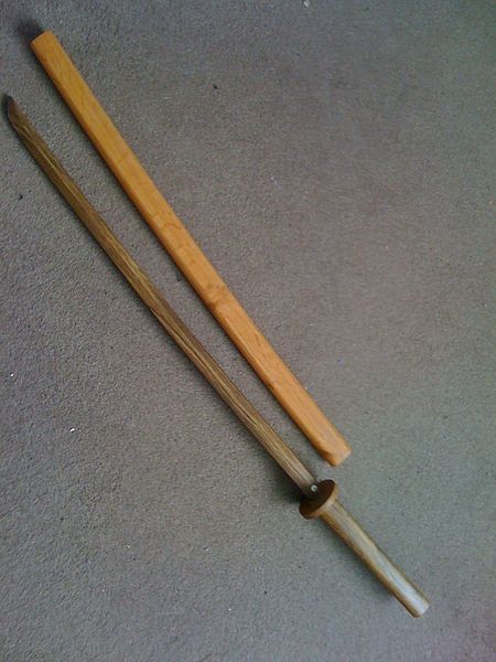Cómo hacer una saya para bokken