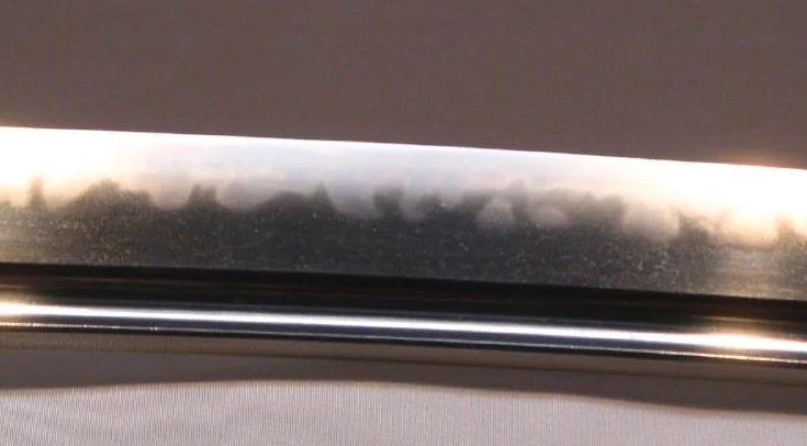 El afilado de la espada samurái